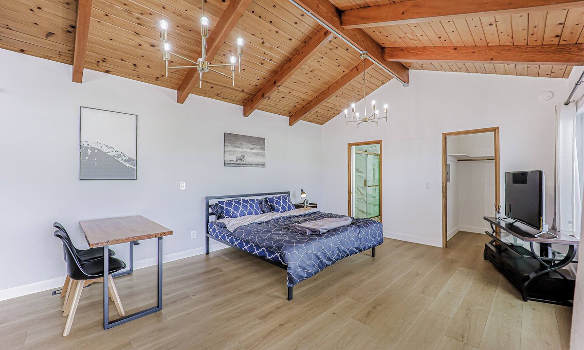South San Mateo Apartment | 246C - Large Studio w/Kitchenette, Laundry & Deck