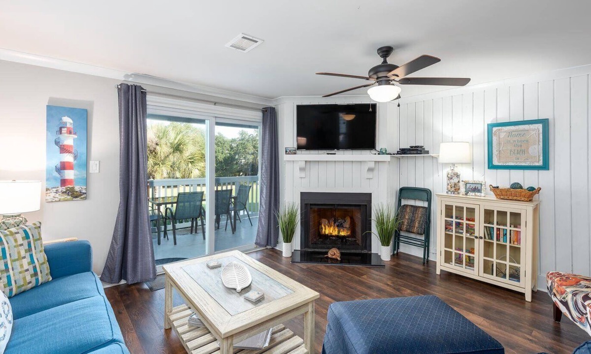 Ocean Ridge Villa | 256 Driftwood:Beautiful 2nd Floor Villa;Golf Course Views;Beach Cabana Included: Dogs Welcome