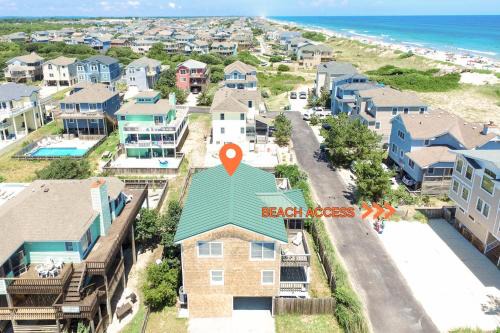 Ocean Sands House | 3 Little Gulls - Corolla, Ocean Sands, 30 Ft to Beach, Semi-Oceanfront, Pool, Hot Tub, Pets OK