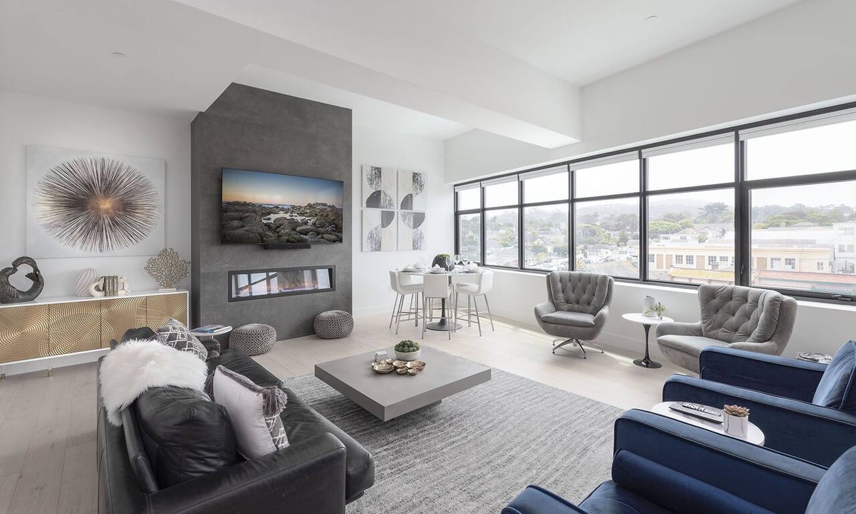 Pacific Grove Condo | 3822 Cannery Row ~Luxury, Ocean View, Near the Bay