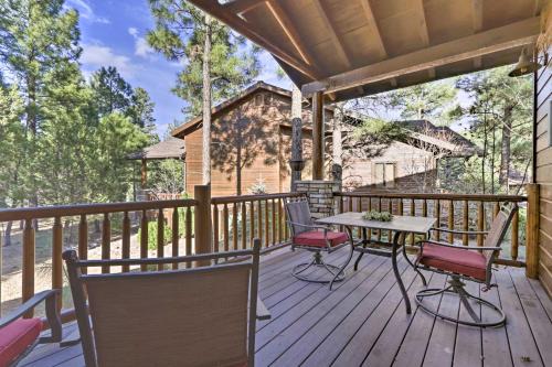 Torreon House | 4 Mi to Fool Hollow Lake: Cabin w/Tranquil Deck