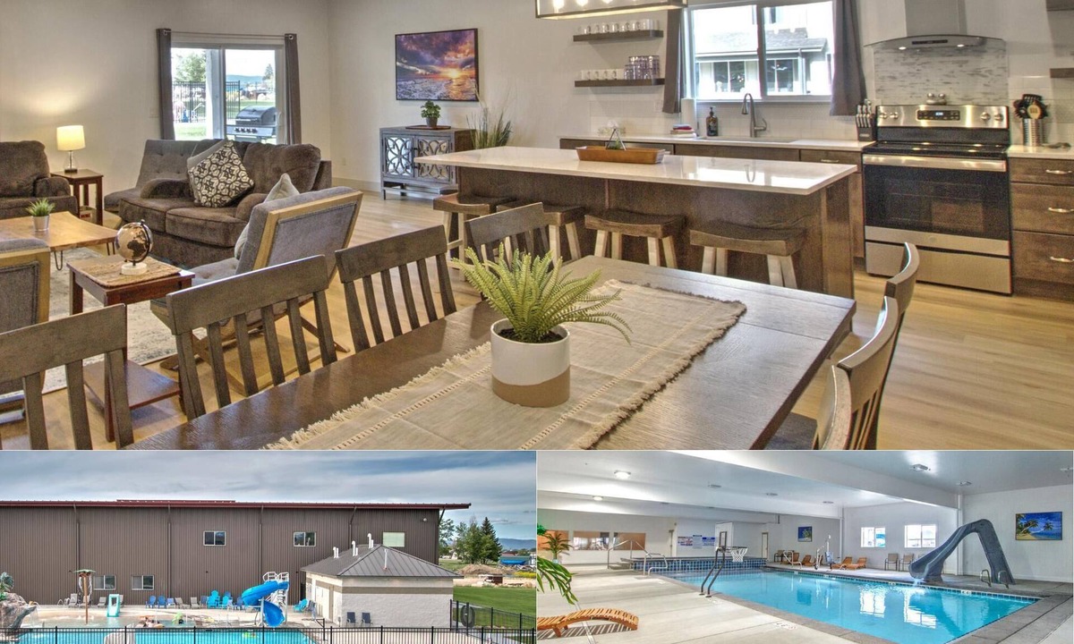 Garden City House | 4B/4.5BA, Townhome 15 at Waterdance for 16. Indoor Pool and Rec Center