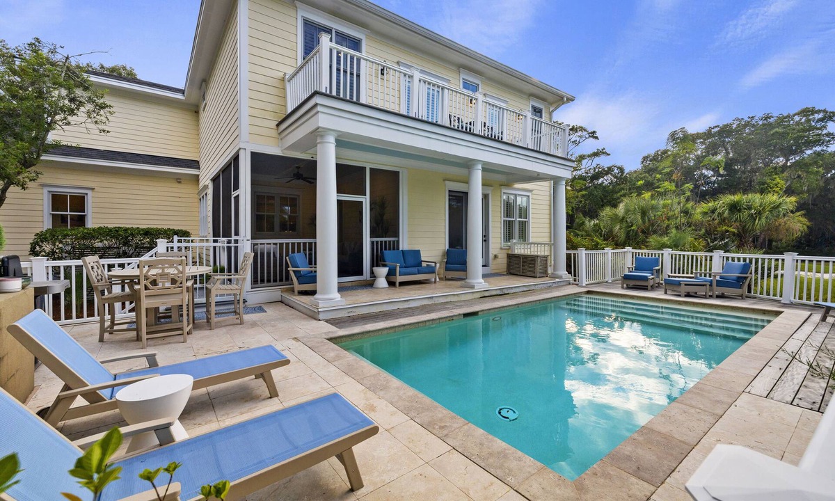Seabrook Island House | 5 BR Seabrook Oasis on Ocean Winds Course- Private Pool, Club Access!
