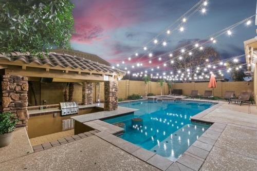 Power Ranch House | 6BR Gilbert Retreat- Pool, Hot Tub, Game Room