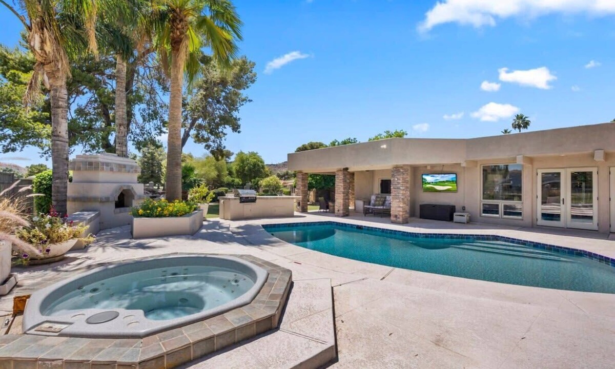 Moon Mountain Vistas House | 6BR Luxury Phoenix Home w Pool, Hot Tub, Games