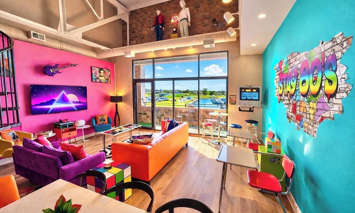 Sandusky Condo | 80's Radical Getaway! A Blast From The Past! By Cedar Point Sports Force Kalahari!