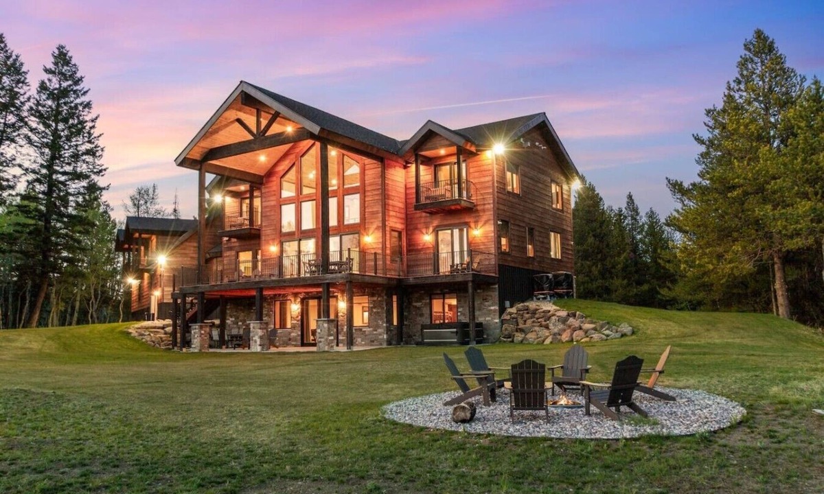 Island Park Cabin | 85-Acre Luxury Lodge | Theater, Hot Tub, Game Room
