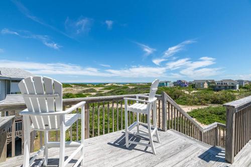 Ocean Sands House | A Salty Piece of Land - Corolla, Ocean Sands, Pool, Hot Tub, Ocean View, 100 Yards to Beach