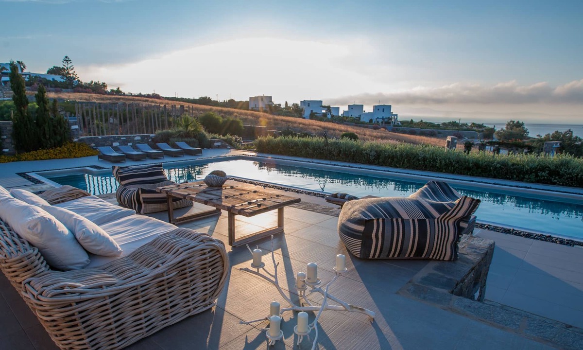 Chrissi Akti Villa | Aelia Luxury Villa with Sea view and swimming Pool