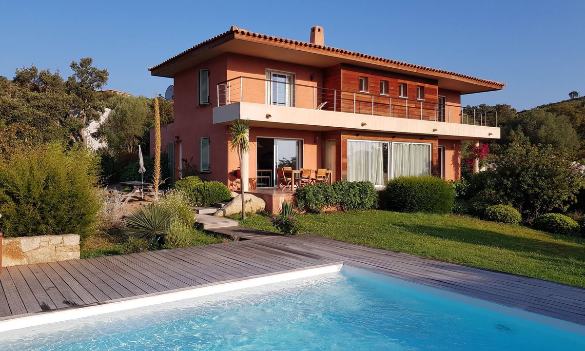 Pinarellu Villa | Air-conditioned architect-designed villa-private pool-bocce court-SUMMER PROMO 10%.