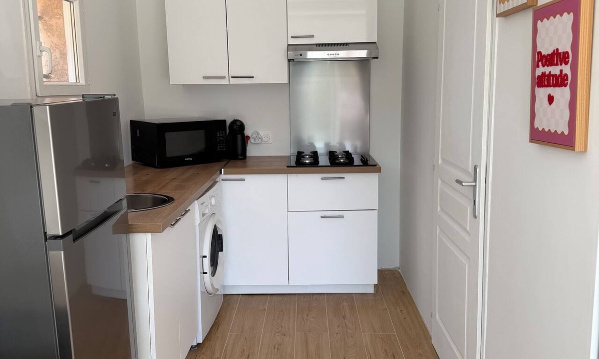 L'Ile-Rousse Villa | Air-conditioned studio on the ground floor of a villa 5 minutes from the beaches – L'Île-Rousse
