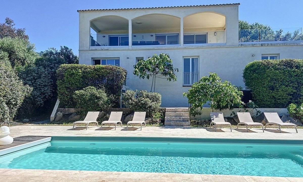 Marine de Saint Ambroggio Villa | Amazing villa with exceptional sea view, swimming pool, sleeps 12