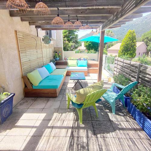 Biguglia Apartment | appartement dans villa aquarelle
