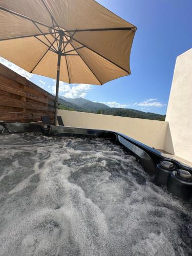 San-Nicolao Apartment | Bergerie avec spa vue montagne
