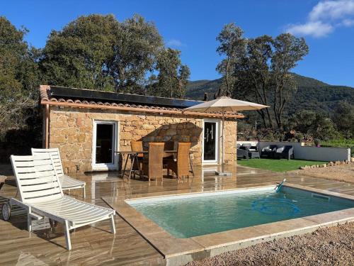 Cauro Villa | Bergerie du Riccio avec piscine privée