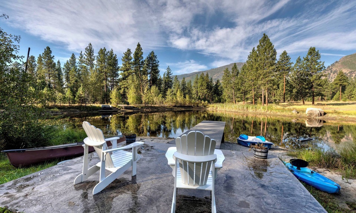 Hamilton House | Bitterroot’s Best Views & Outdoor Adventures on Mill Creek 22 Acre Luxury Ranch