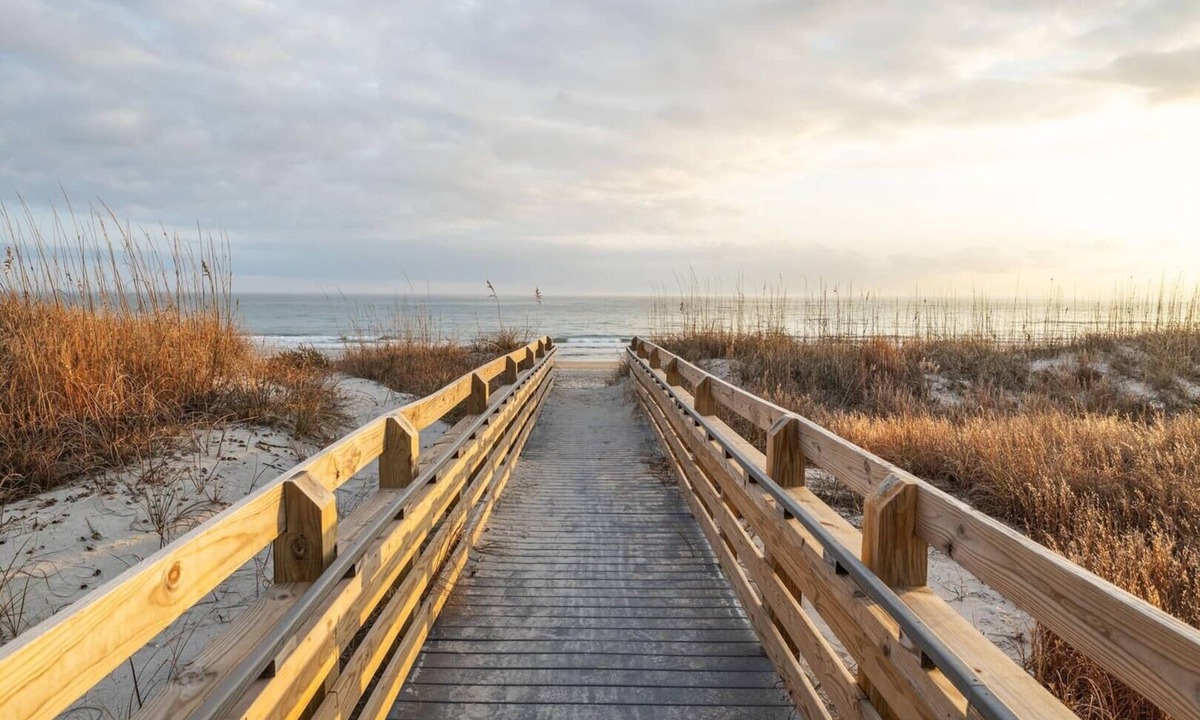 Atlantic Beach Condo | Boardwalk Shores D 2 Bedroom Duplex by RedAwning