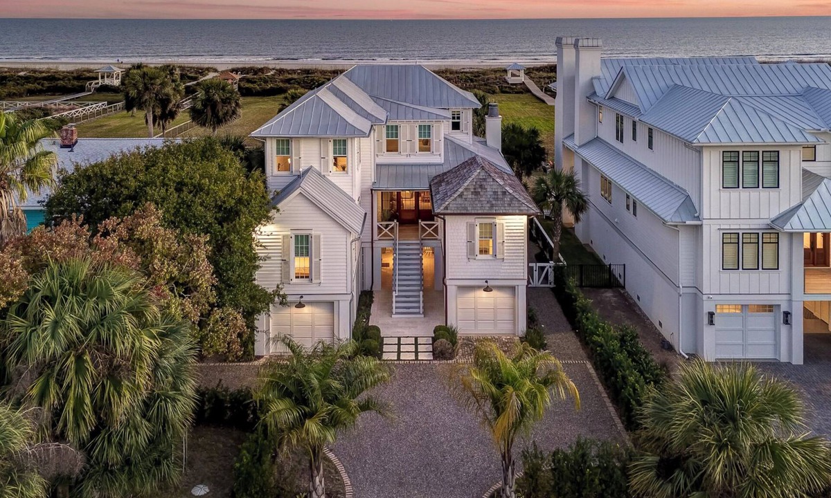 Isle of Palms House | Brand New Custom Home~ Oceanfront, Pool, Hot Tub, Elevator