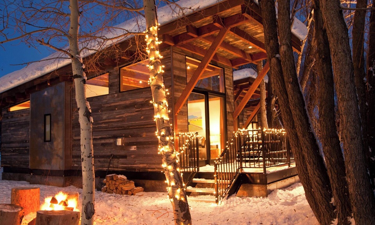 Moose Wilson Road Cabin | Cabin (Modern Rustic Wedge)