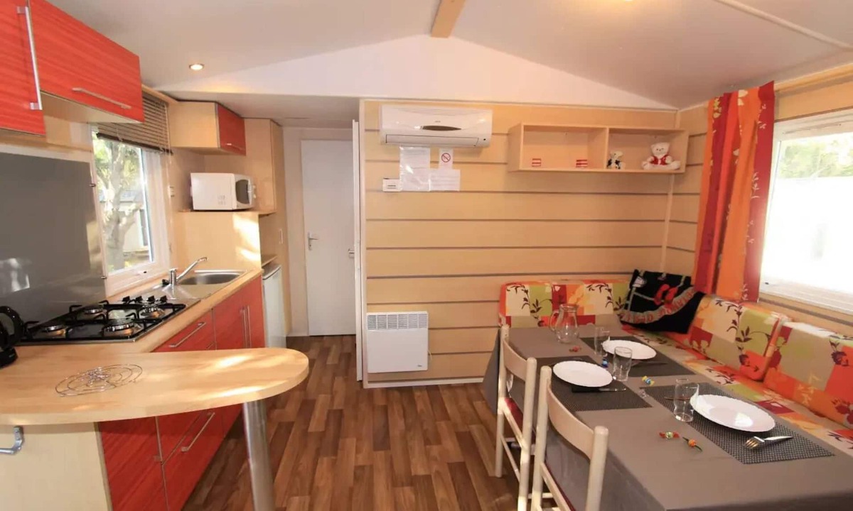 Bonifacio House | Camping Campo Di Liccia* - Mobile home Maquis Loft 2 rooms 2 people Air-conditioned