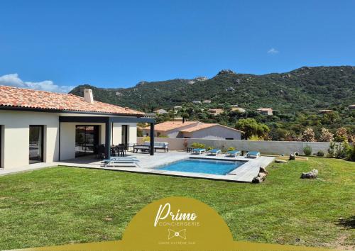 Figari Villa | Casa di Famiglia - Maison 3 chambres, piscine - Classée 4 étoiles