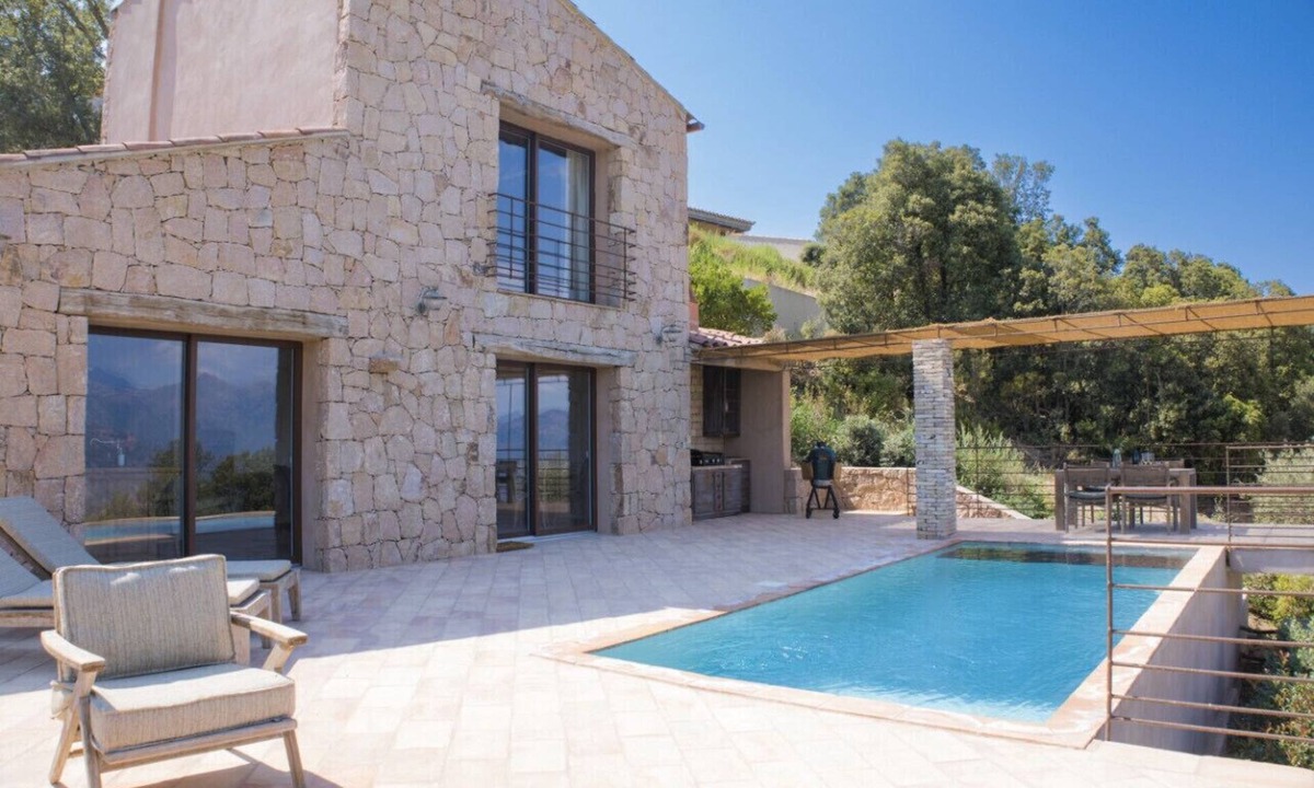 Piana Villa | Casa di ziu Prestigious Corsican sheepfold with swimming pool
