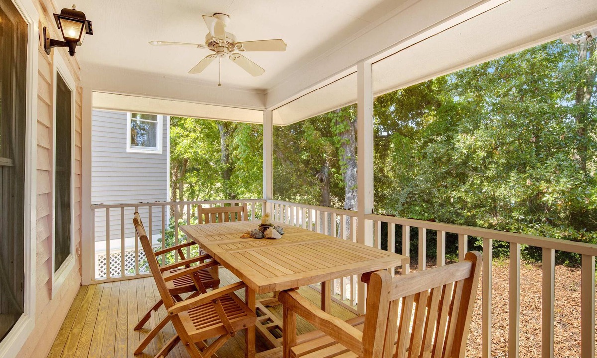 Pelican Bay House | Casual cottage w/screened porch & shared pool - walk to the beach