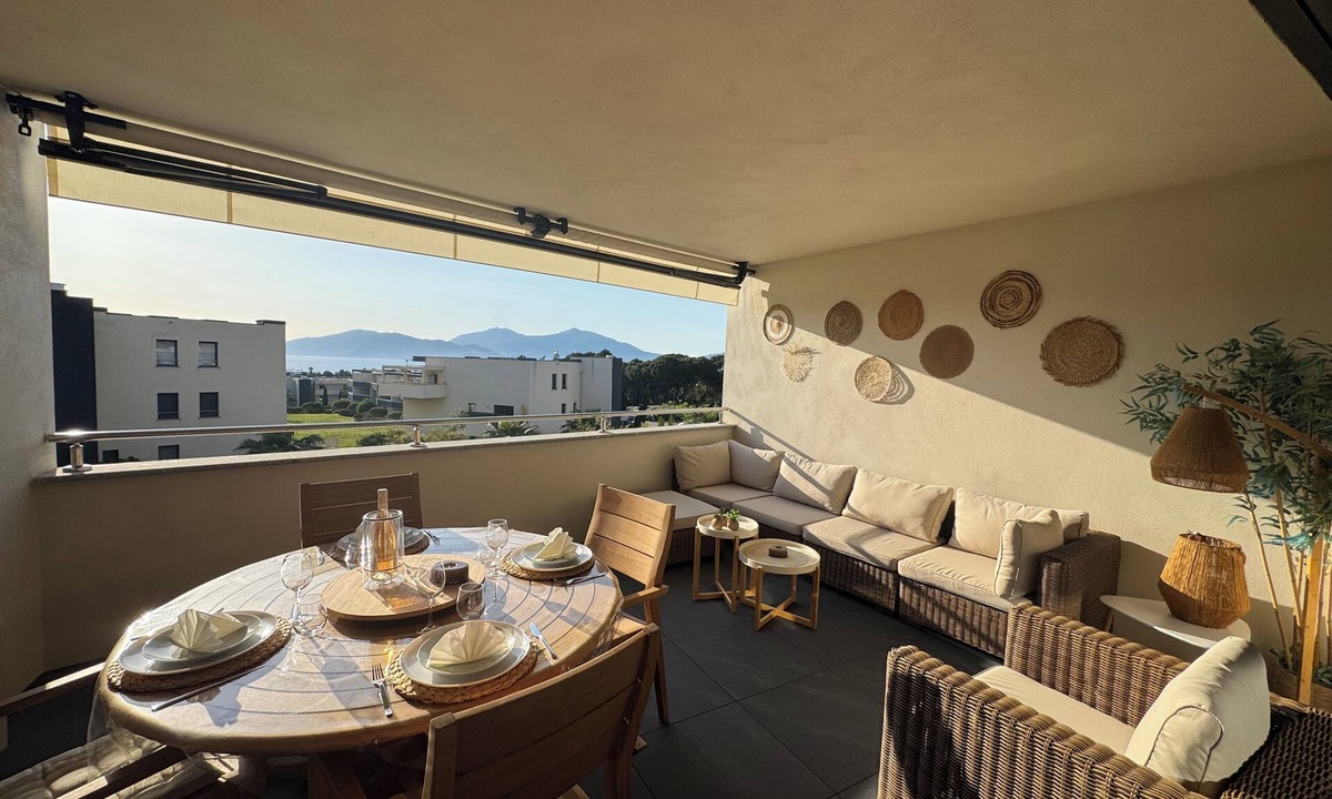 Grosseto-Prugna Apartment | Charming apartment overlooking the Gulf of Ajaccio! Large terrace, sea view