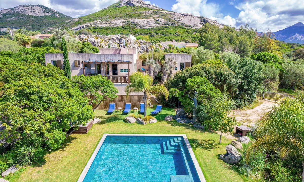 Calenzana Villa | Charming villa in a natural setting, heated swimming pool