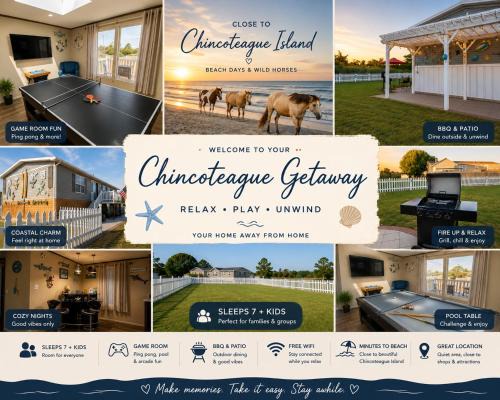 Chincoteague House | Chincoteague Beach Retreat,Games & Family Fun
