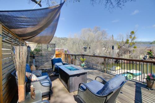 Wilbur Springs House | Clearlake Oaks Home with Game Room, Dock and Deck