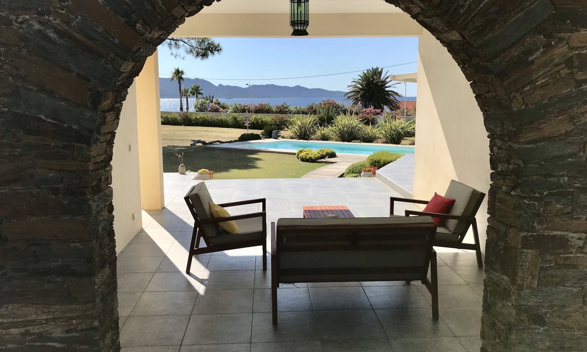 Saint-Florent Apartment | Comfortable independent apartment in seaside villa with swimming pool