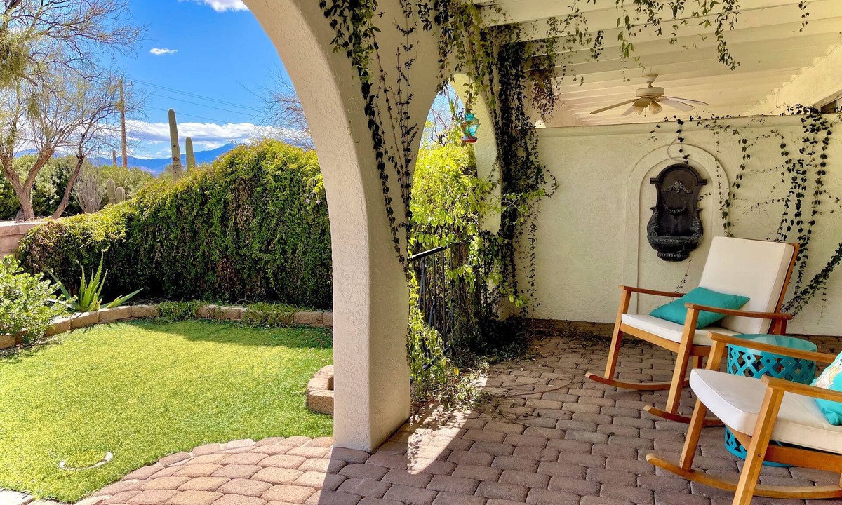 Sahuarita Apartment | Desert Garden Home With a View