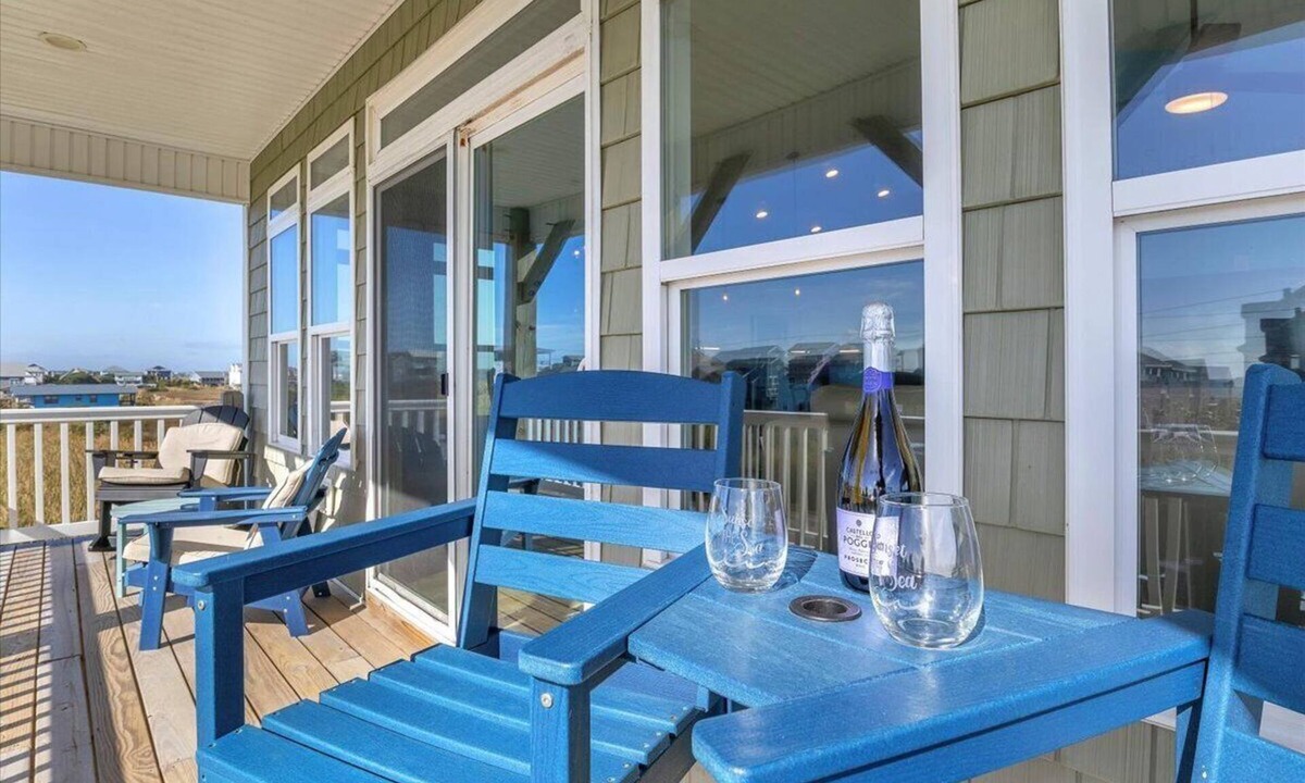 Ocean City Beach House | Elegant Sunset Retreat Walk to Beach Elevator Dogs Ok 4BR Bunk Room