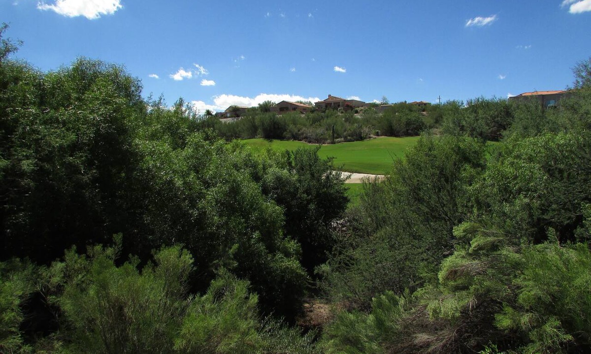 Tucson Condo | Enjoy this First Floor with Great Golf Course View and an extended patio