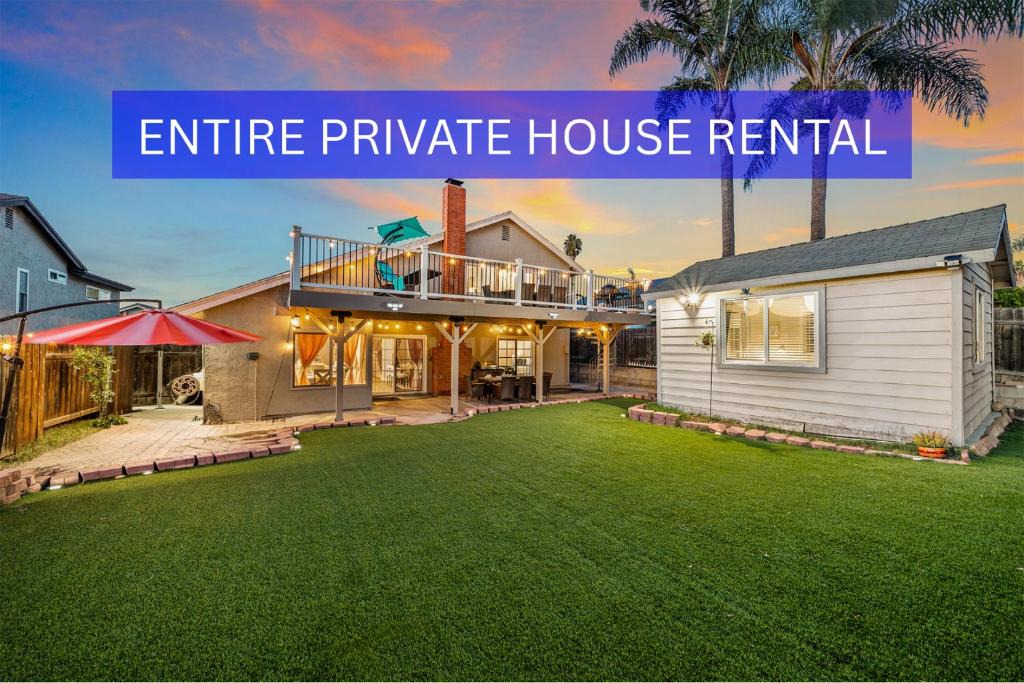 Rancho Penasquitos House | Entire Private House with Garage, Gated Lot, Get 2 Homes in Rancho, 6 Bedrooms Available Now