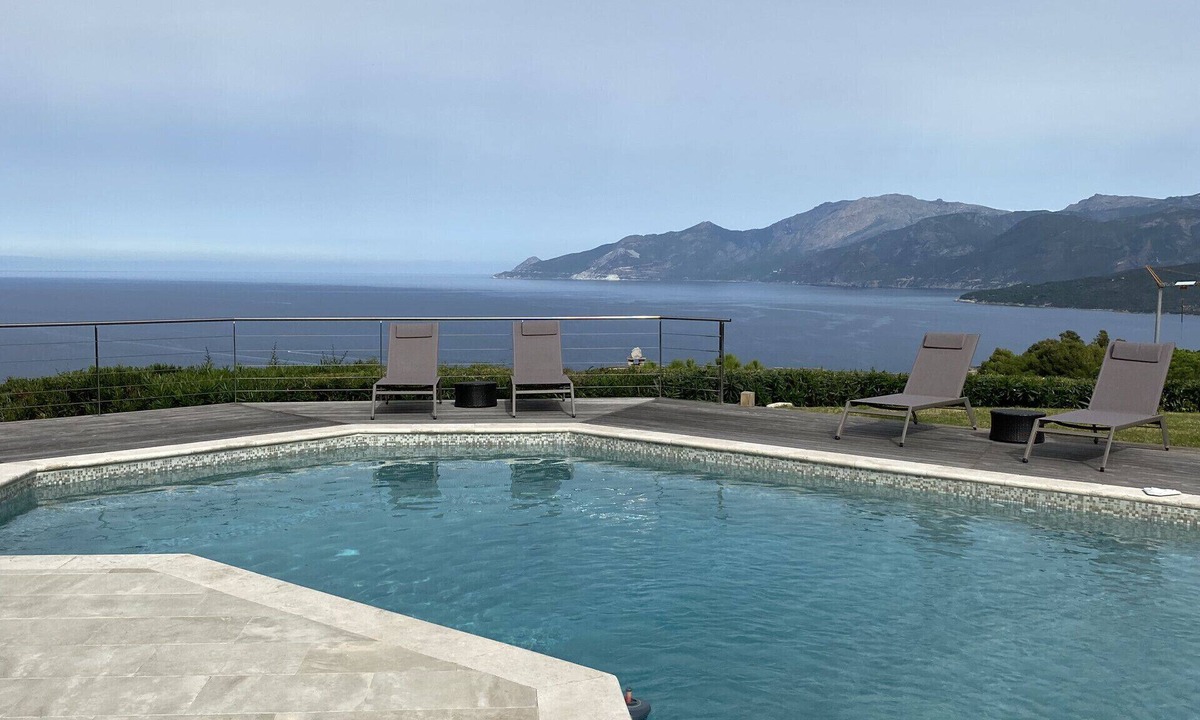 Saint-Florent Villa | Exceptional villa with panoramic sea view and swimming pool