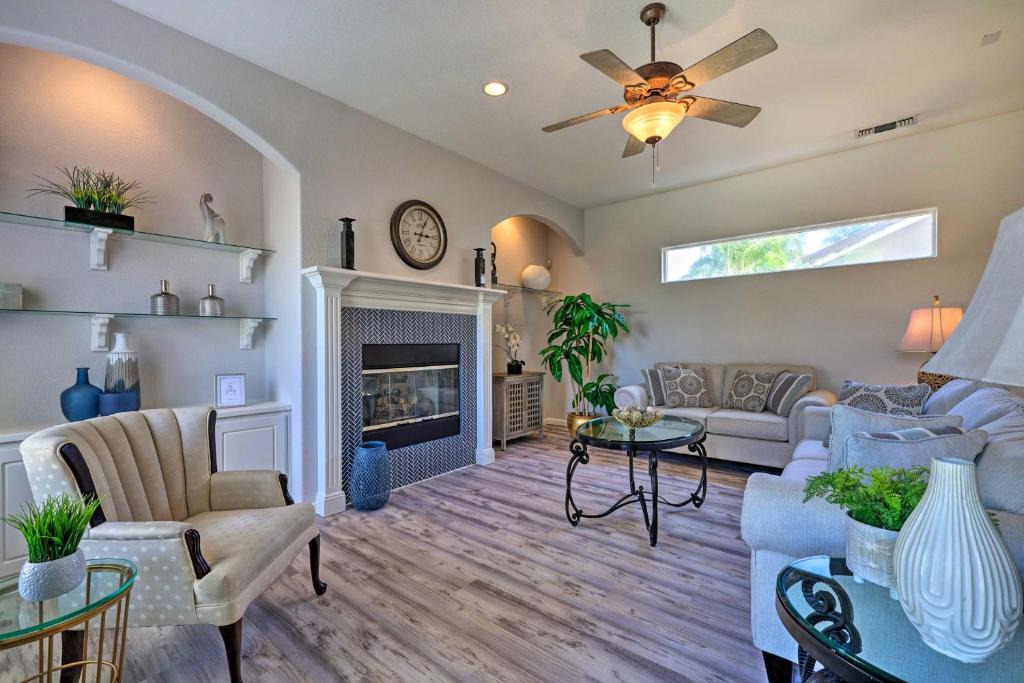 Modesto House | Family-Friendly Modesto Home w/Grill & Yard