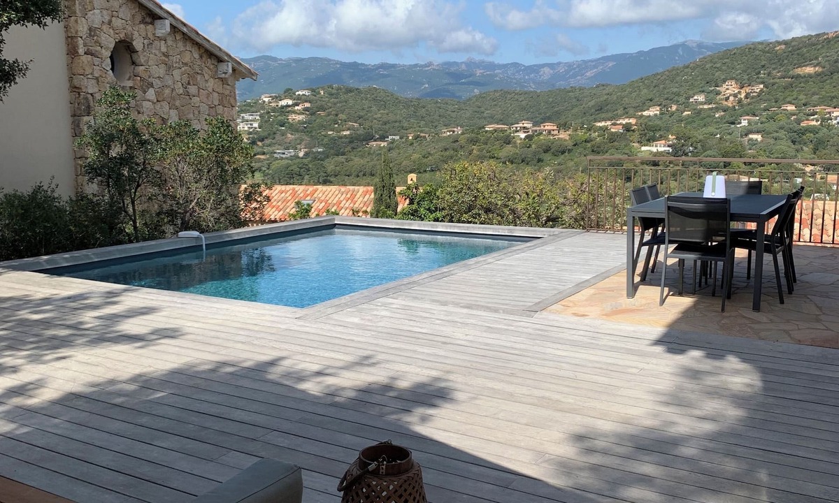 Cirendinu Villa | VILLA MYRTE - 4 bedrooms - 3 bathrooms - Heated pool - Mountain views