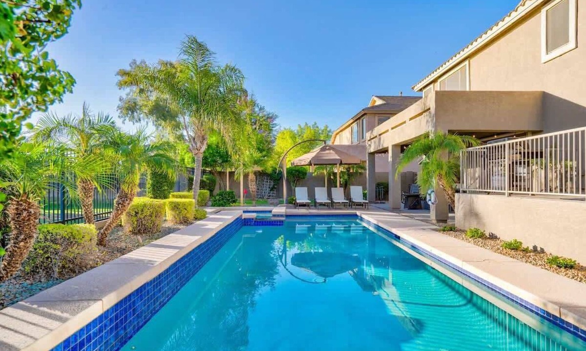 Rio Paseo House | Fun Family Oasis w/Pool, Spa, EV Charging