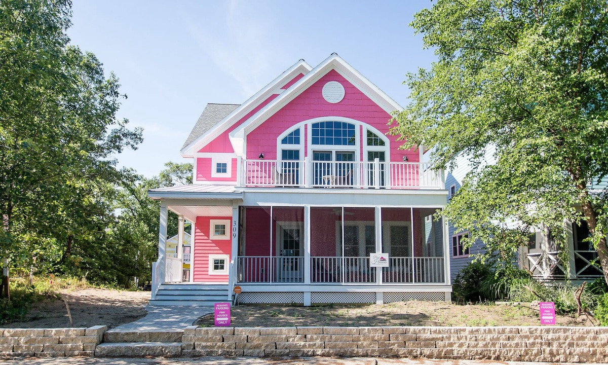 Michigan City House | Golf Cart - 6 bedrooms plus 1 bedroom coach house. Beachwalk neighborhood.