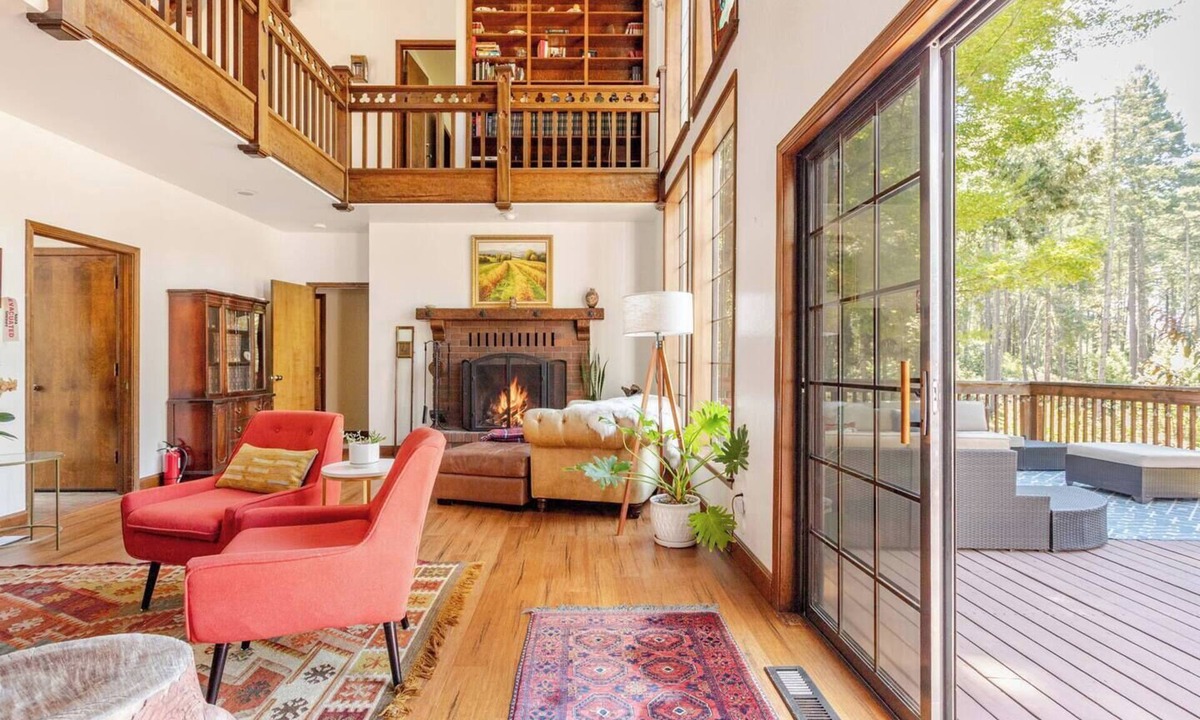 Angwin House | Gorgeous Napa estate 15 mins to St Helena surrounded by vineyards. Permit 138485