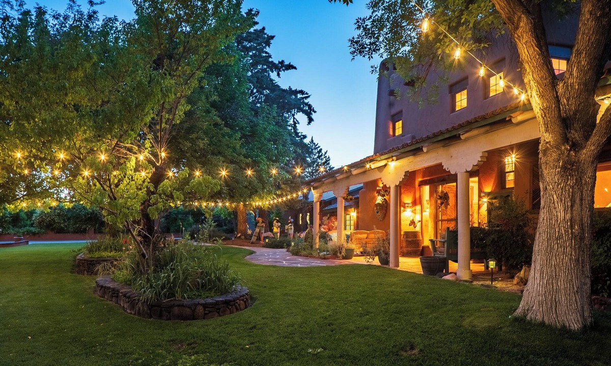 Rimrock House | Hacienda De La Mariposa Oasis with river access and pool