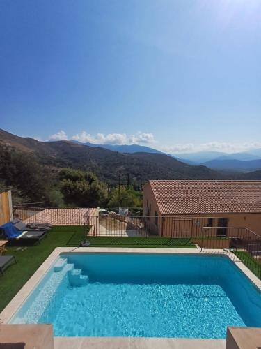 Moltifao House | Haut de Villa Superbe vue Piscine privee