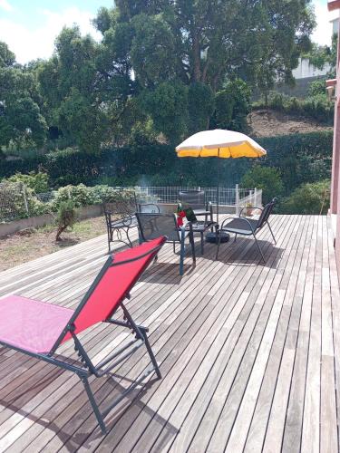 Furiani Apartment | Haute-Corse Bas de villa , 2 chambres de 70 m2 , vue mer , jardin et terrasse