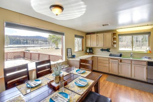 Seeley Lake House | Hike, Bike & Boat: Cabin w/Dock on Seeley Lake!