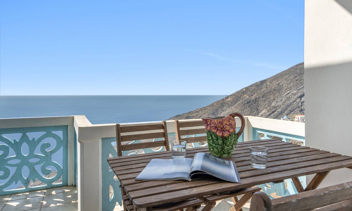 Olympos House | Holiday Home 'Olympos Blue' with Sea View, Wi-Fi and Air Conditioning
