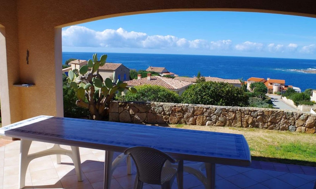 Tizzano House | Homerez - House 400 m away from the beach for 10 ppl. with sea view at Sartène