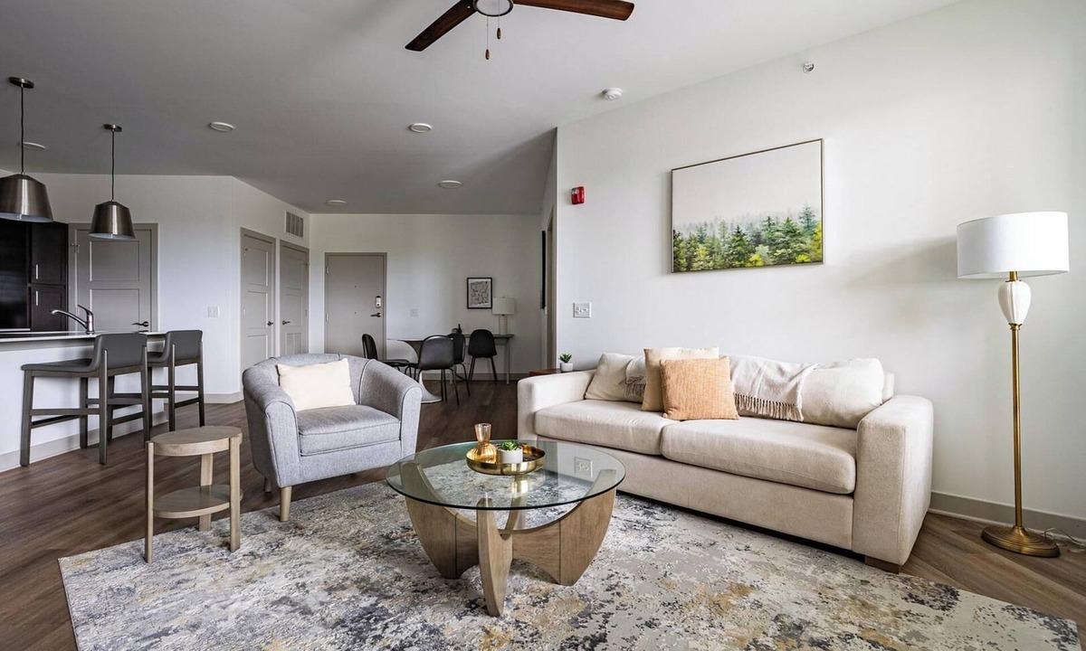 McCordsville Apartment | Landing | Spectacular 2BD, Gym, Rooftop Lounge