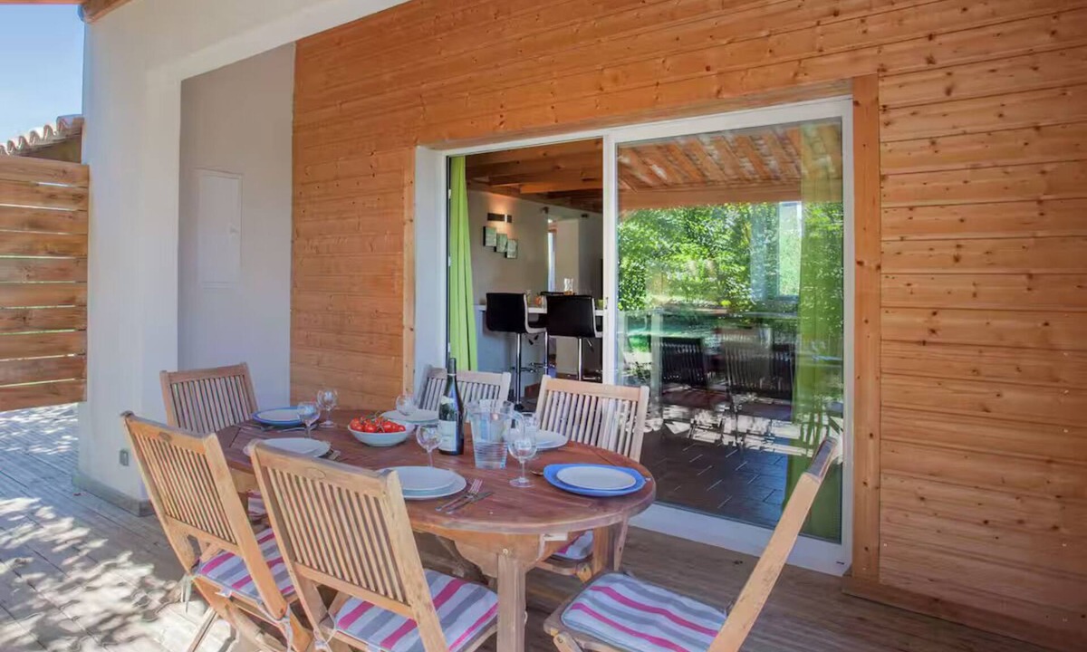 Poggio-Mezzana Villa | Le Maquis plage -Villa 3 chambres 8 pers - WIFI - Piscine chauffée - Plage à100m